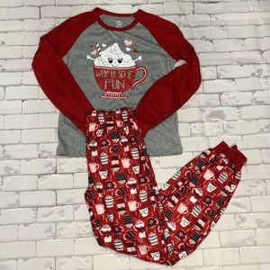 Girl's Plush PJ Set